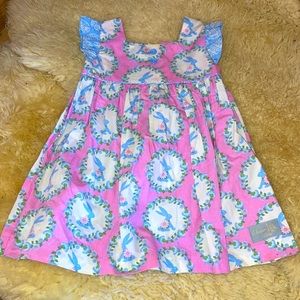Eleanor Rose Easter bunny dress 4/5